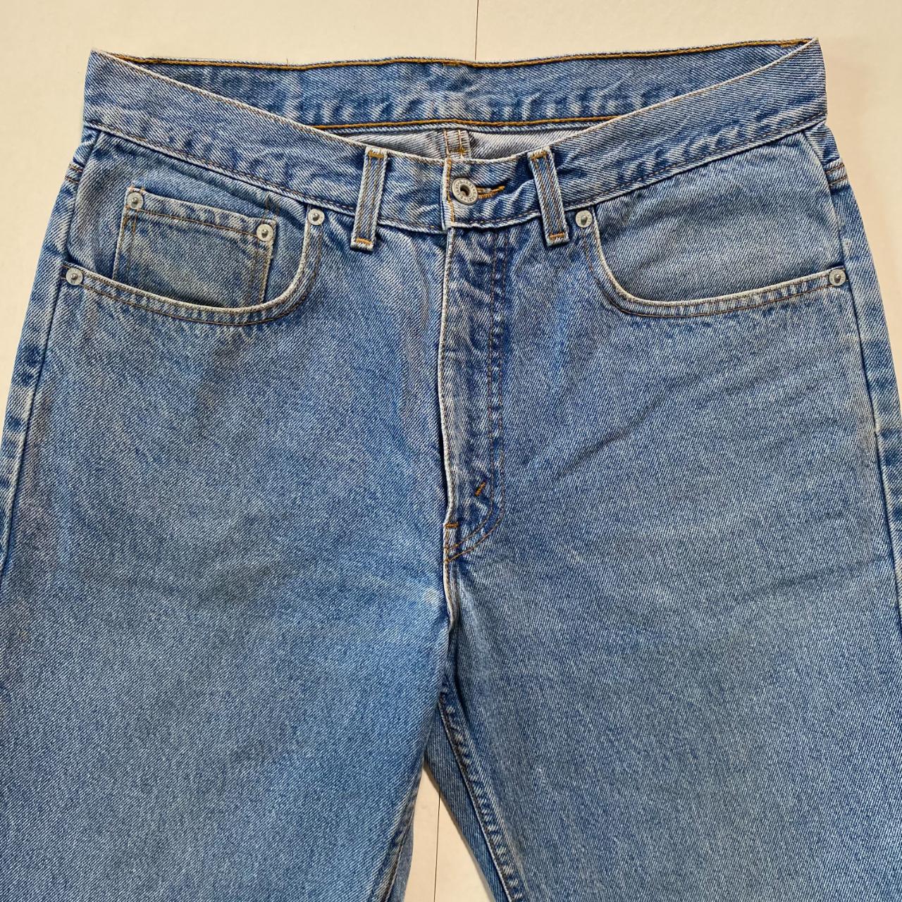 Vintage Levi's Jeans Orange Tab 630 High Waisted Light Wash Blue Jeans Tapered High Rise Straight Le